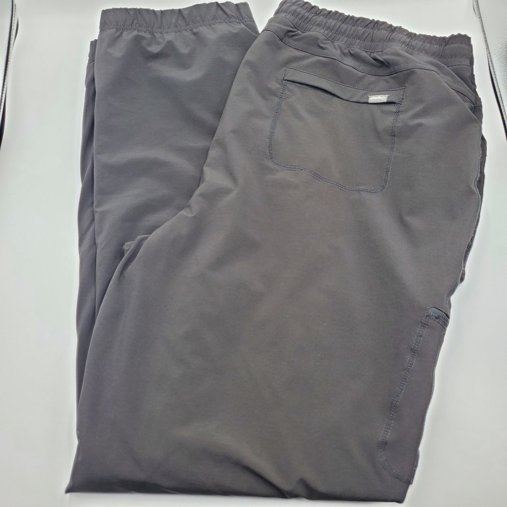Eddie Bauer Women 18 Guide Pro Fleece Lined Jogger Pants Gray Hiking Outdoor